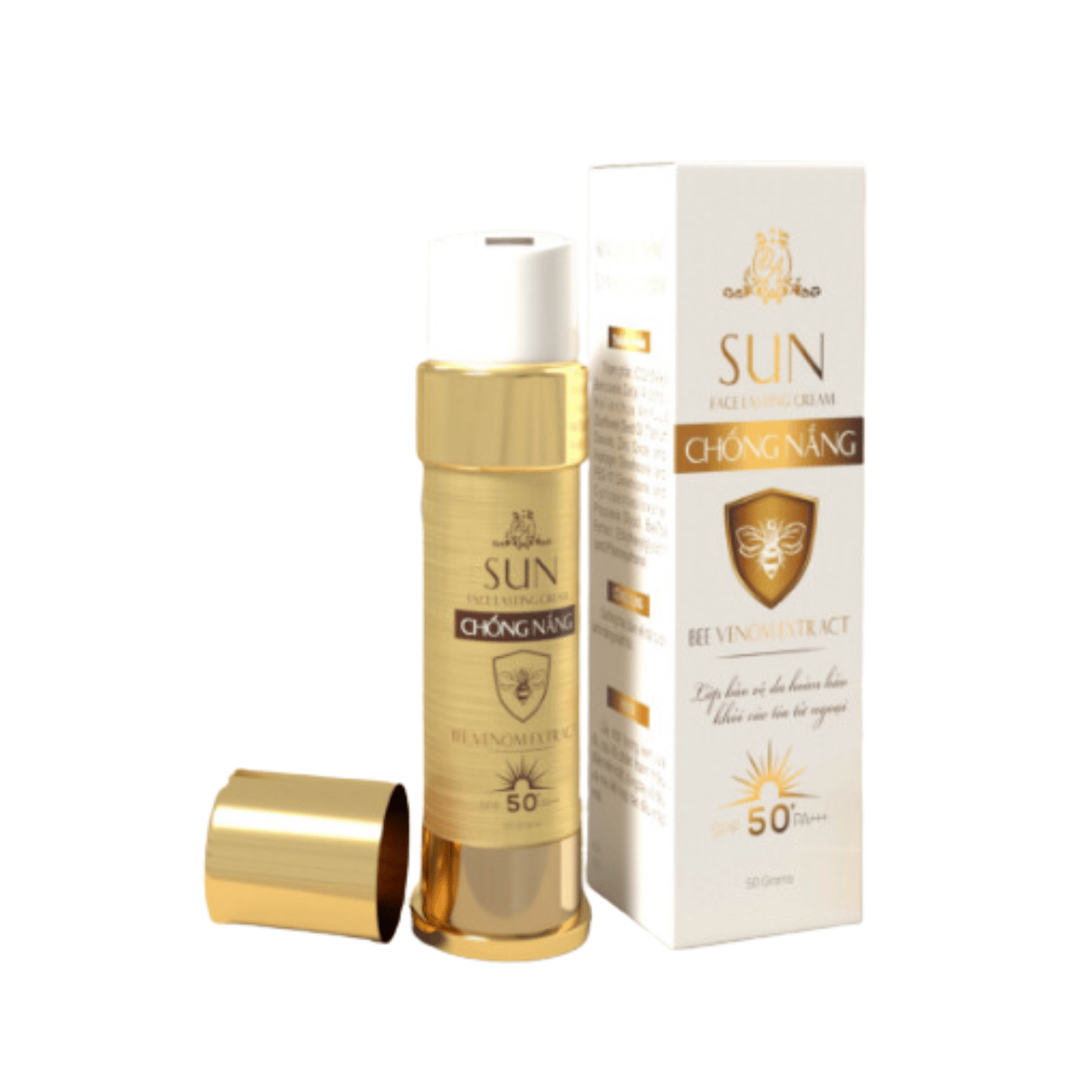 Kem Chống Nắng Nọc Ong Collagen X3